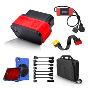 Scanner automotriz multimarca Auto y Camiones + Tablet 10